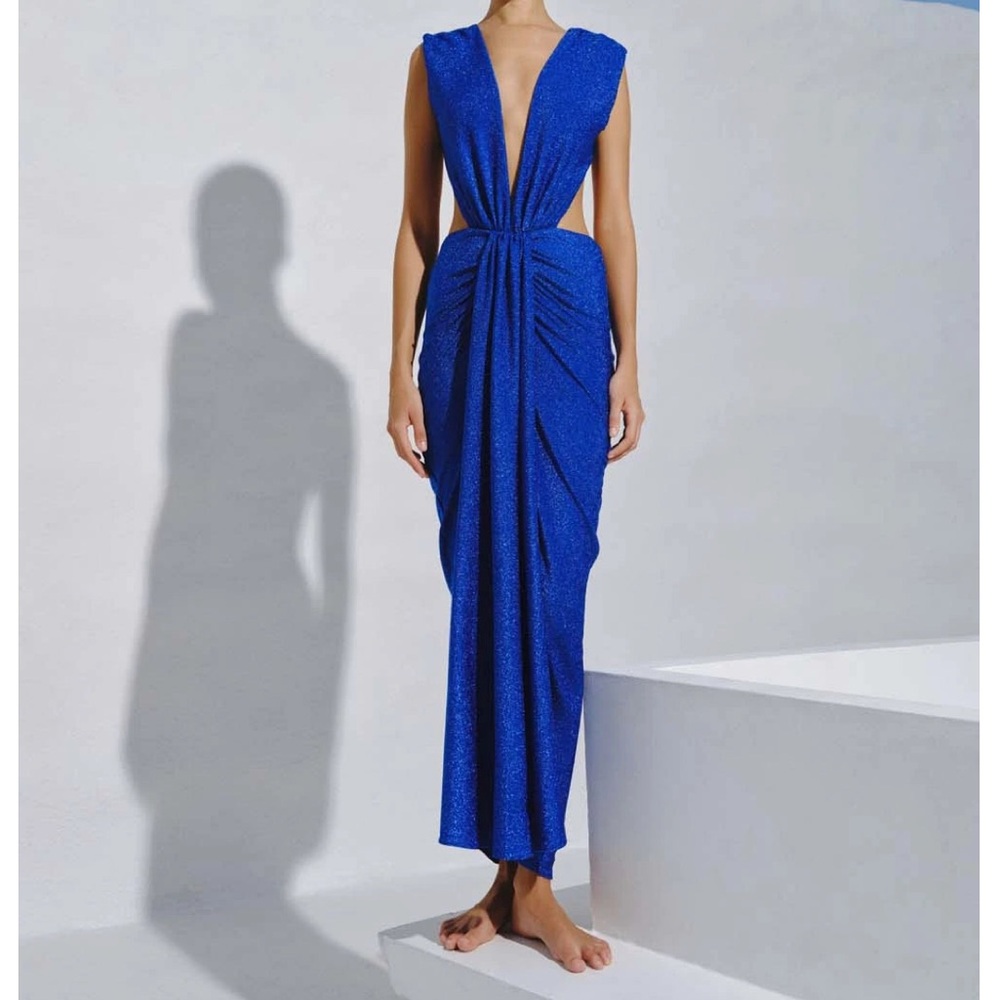 Baobab Nia Maxi Dress in Deep Sea